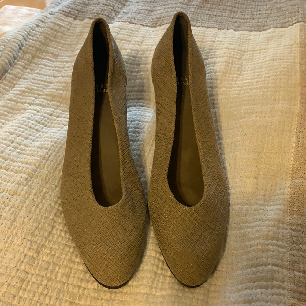 Stuart Weitzman Pumps 9 New Heels Gray